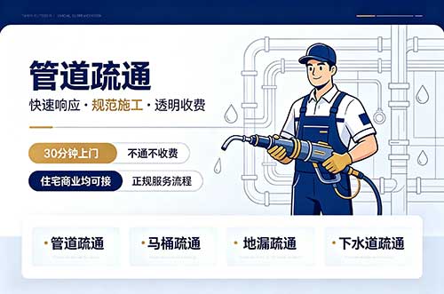 宜昌管道疏通